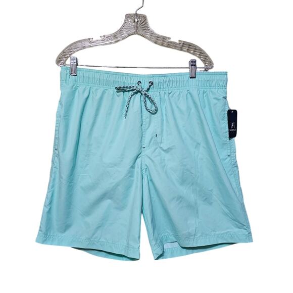 George Men's Mint Swim Trunks Size Large -NWT Beach Pool Summer - Picture 1 of 8
